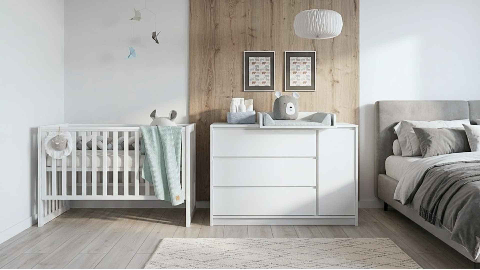 Kvalitní komoda Lovitto Gekko se 3 zásuvkami