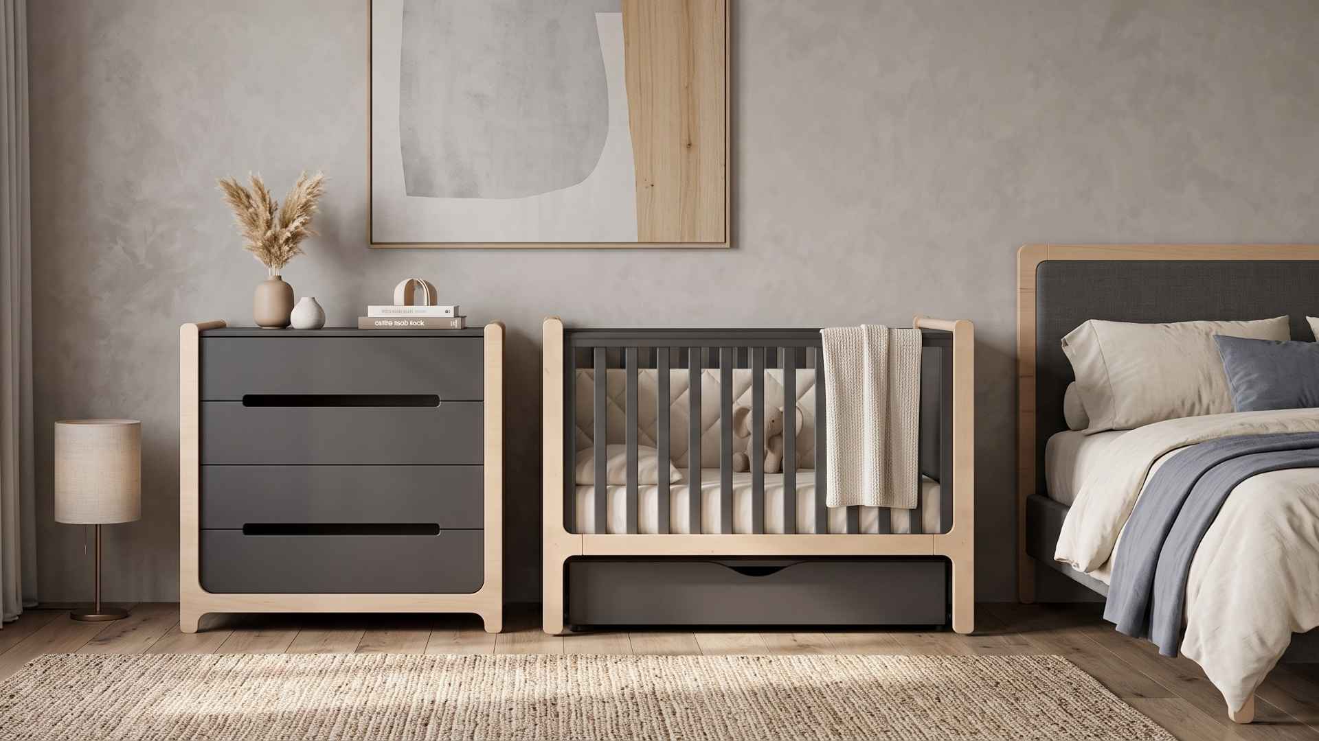 Kvalitní komoda Markito Gekko se 4 zásuvkami