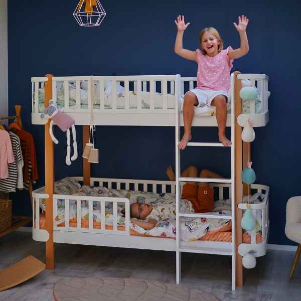 Detailní zpracování materiálů postelí Gekko Kids