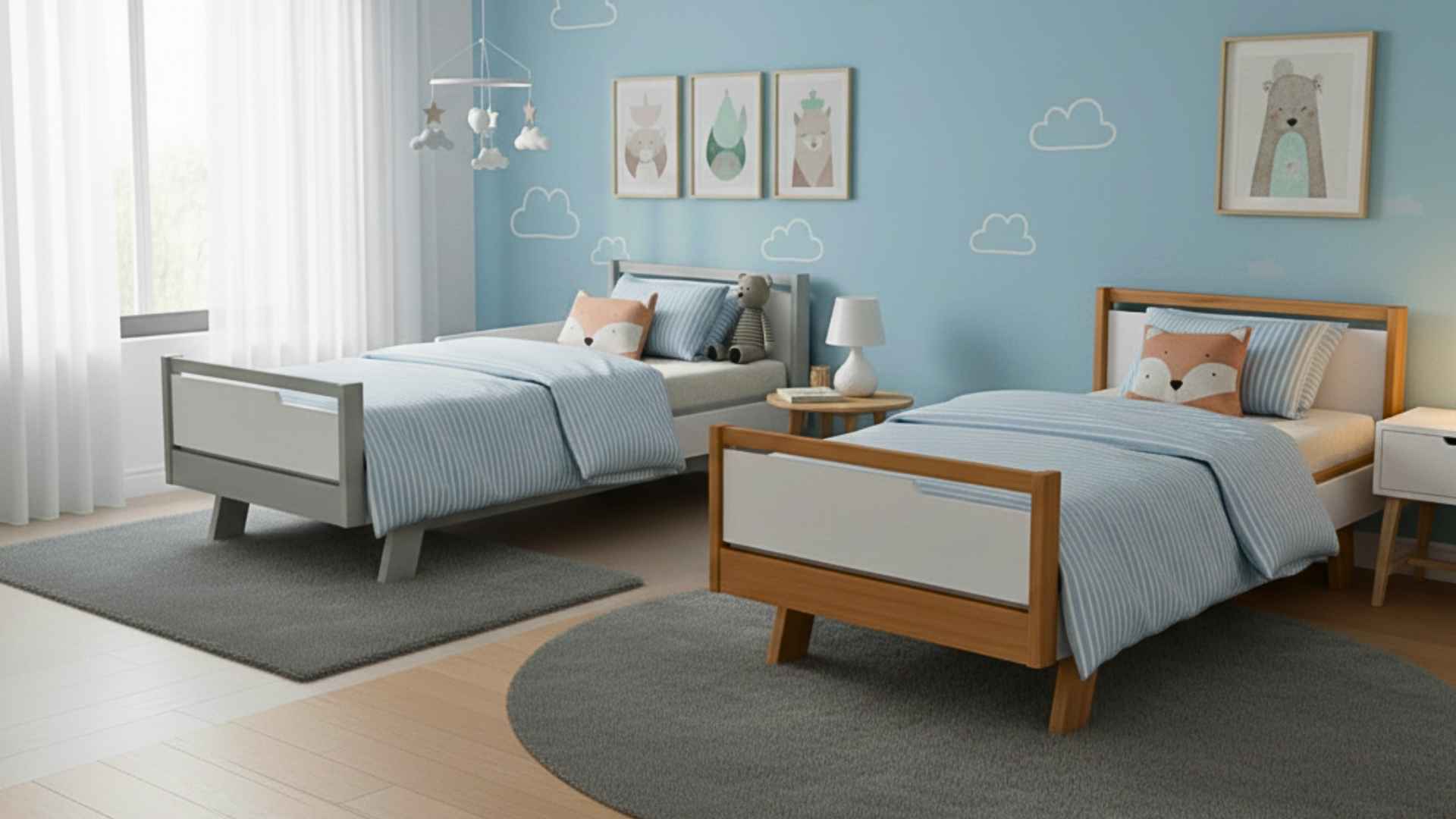 Patrové postele a jednolůžka Gekko Kids pro optimální využití prostoru