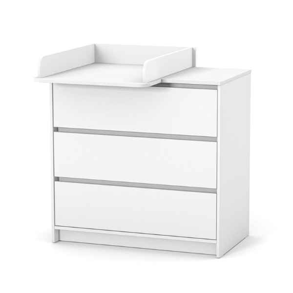 Přebalovací pult Gekko Kids elegantně ladící s dětskou komodou