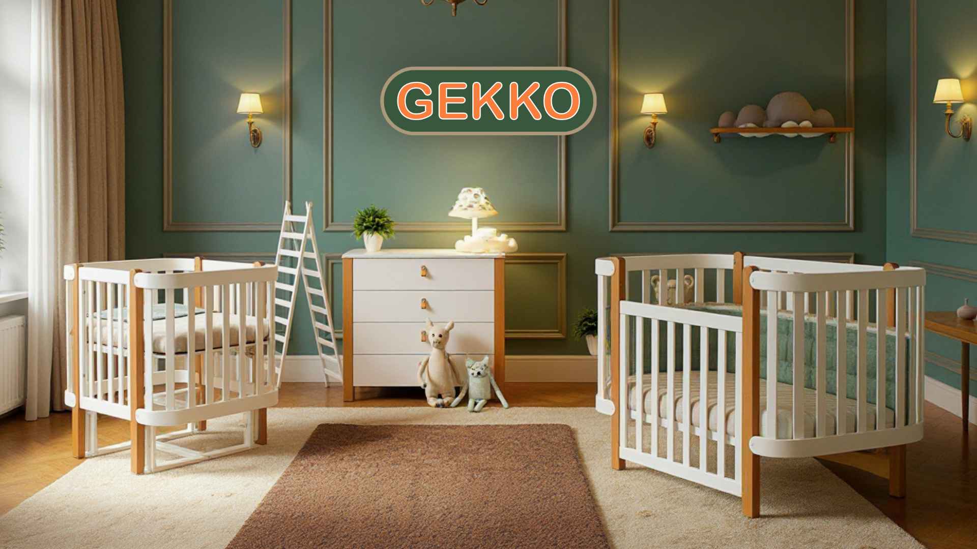 Rostoucí postýlka Gekko Kids od miminka po předškoláka