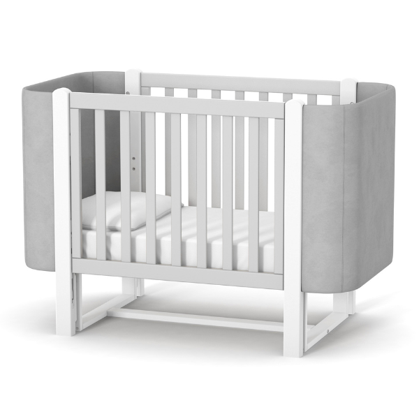 Tichý houpací mechanismus Zukko Soft Šedá-Bílá