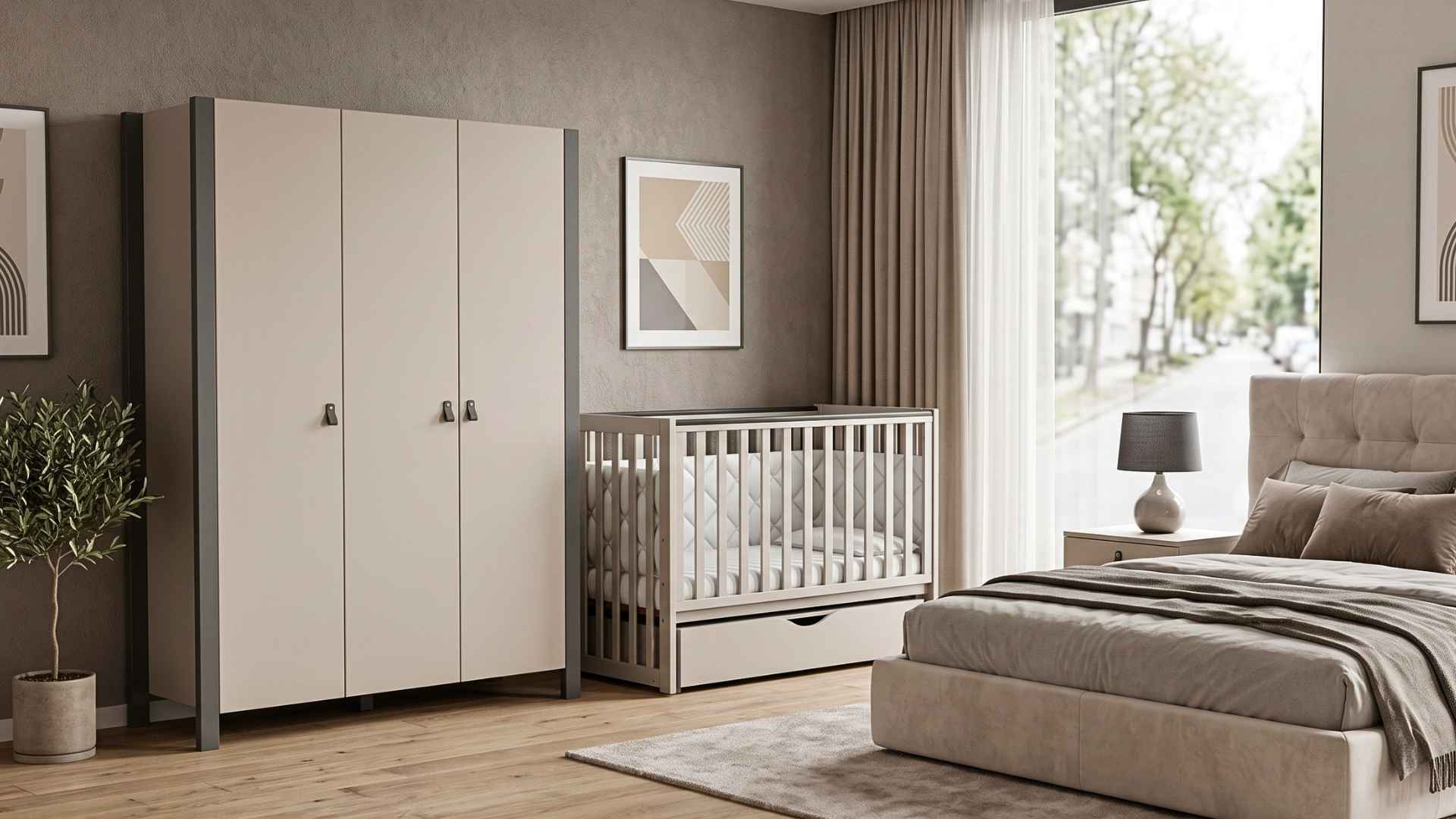 Dvoudveřová šatní skříň Zukko Gekko