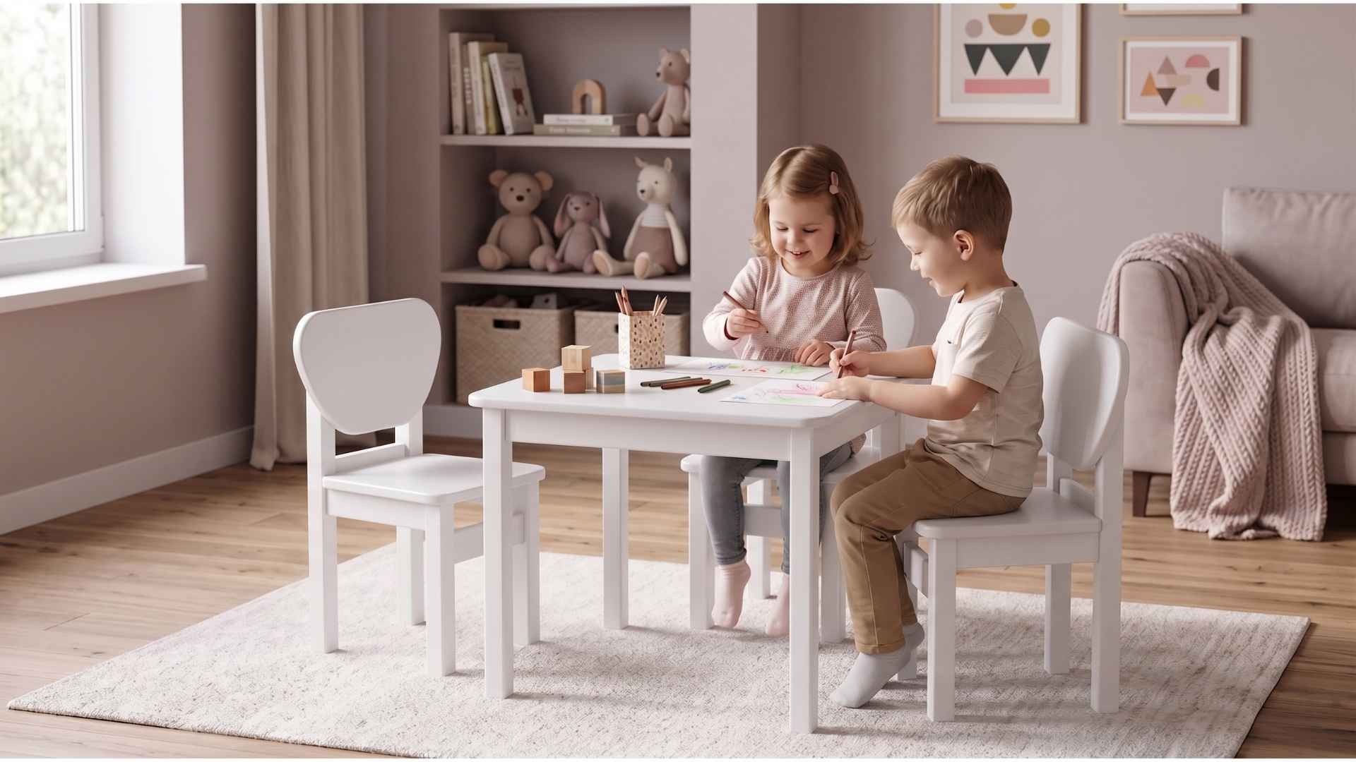Stylová dětská židlička Tusso Gekko Kids
