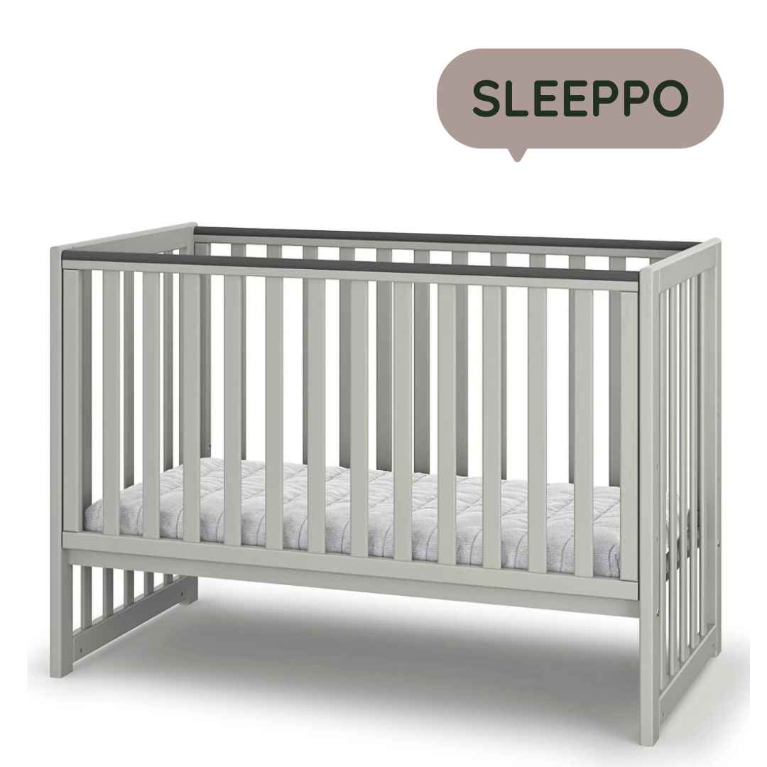 Dětská postýlka Sleeppo Gekko Kids 120x60. Kašmírová barva