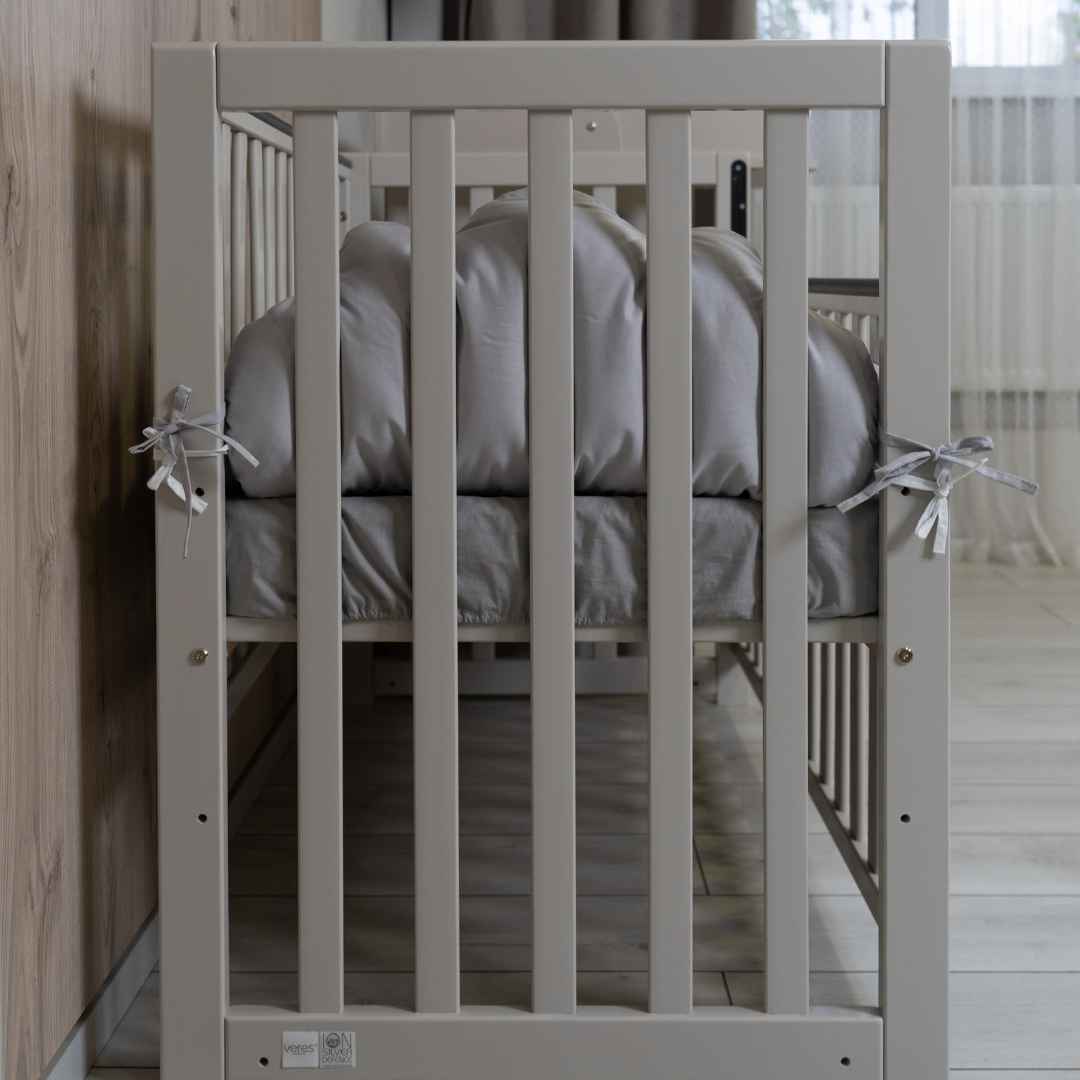 Dětská postýlka Sleeppo Gekko Kids 120x60. Kašmírová barva