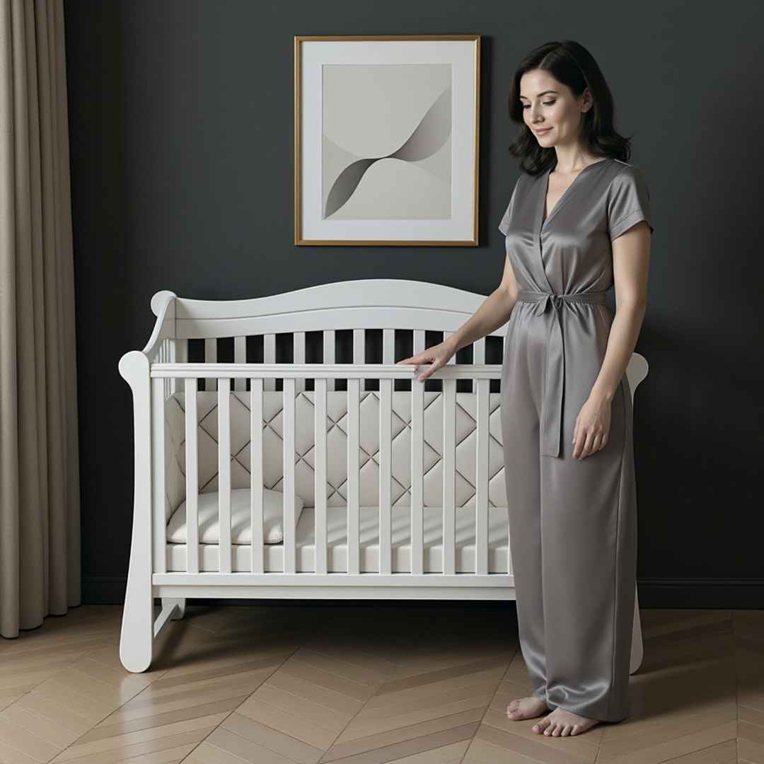 Dětská postýlka Flatti Gekko Kids 120x60. Bílá