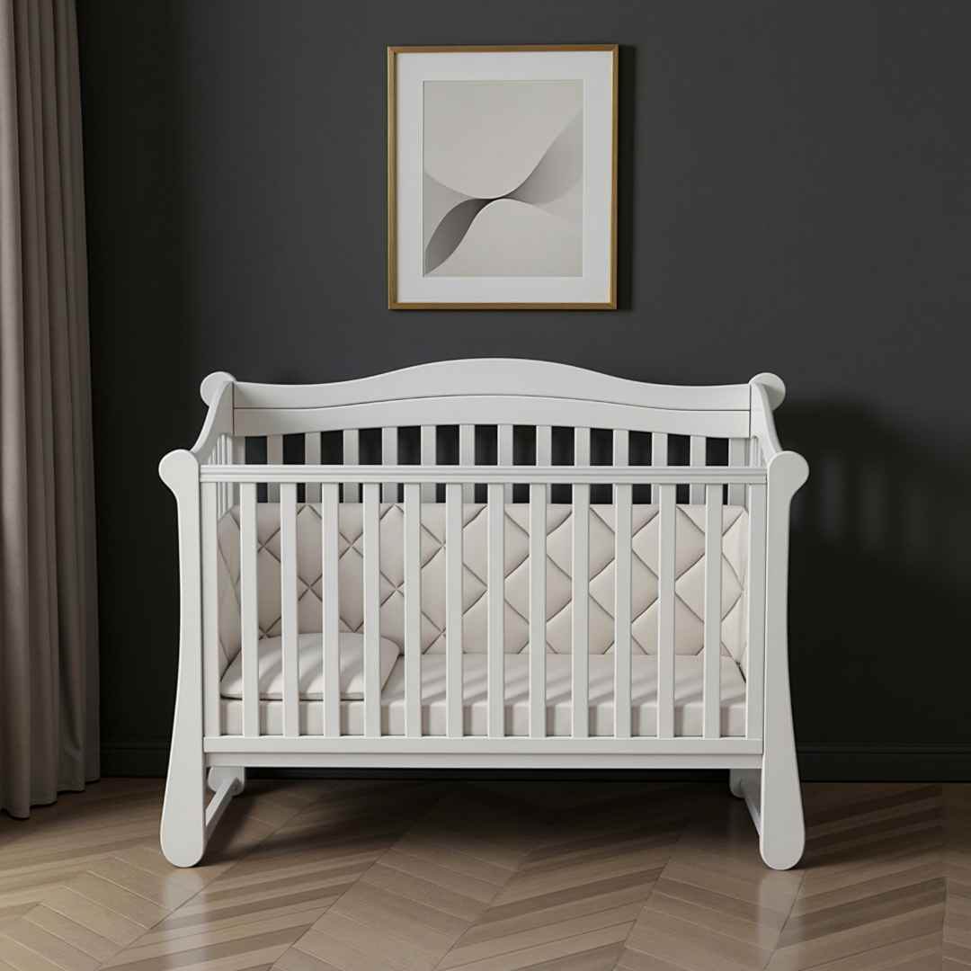 Dětská postýlka Flatti Gekko Kids 120x60. Bílá