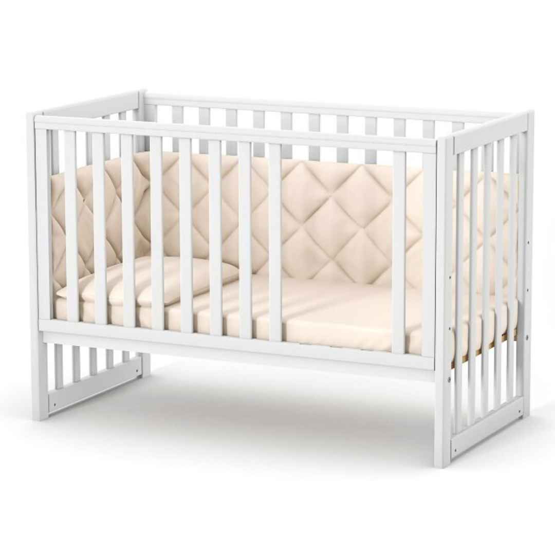 Dětská postýlka Sleeppo Gekko Kids 120x60. Bílá