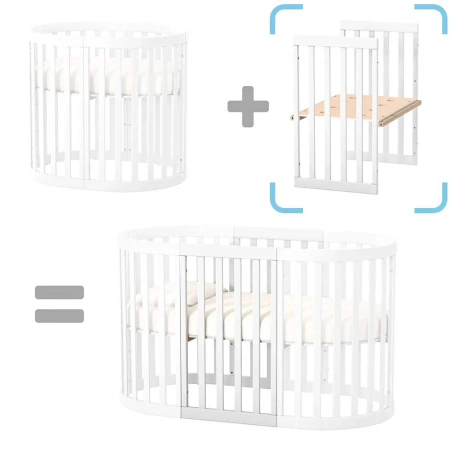 Sada pro přeměnu kolébky Mikko Gekko Kids. Cashmere