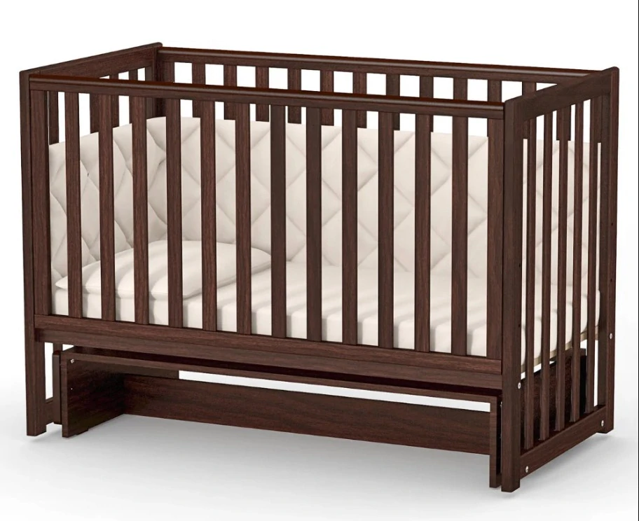 Dětská postýlka Sleeppo Gekko Kids 120x60. Ořech